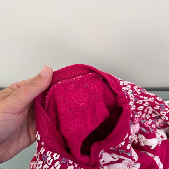 Vintage Puff Paint Animal and Flower Sweatshirt - Picture 5 of 8